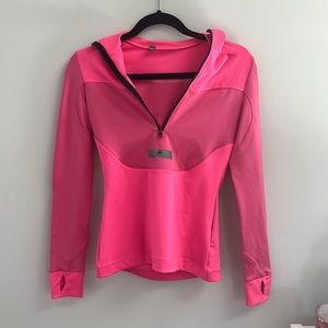 Hot pink adidas by Stella McCartney workout top